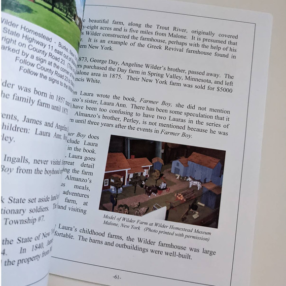 Exploring the Homesites of Laura Ingalls Wilder by Barb Hawkins SIGNED COPY - Picture 5 of 9